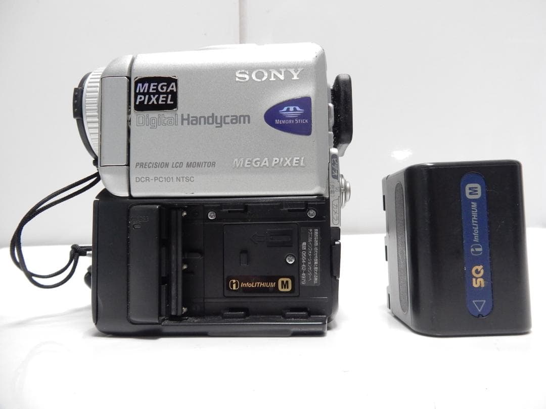 動作品　Mini DV　ソニーデジタルビデオカメラ　SONY DCR-PC101