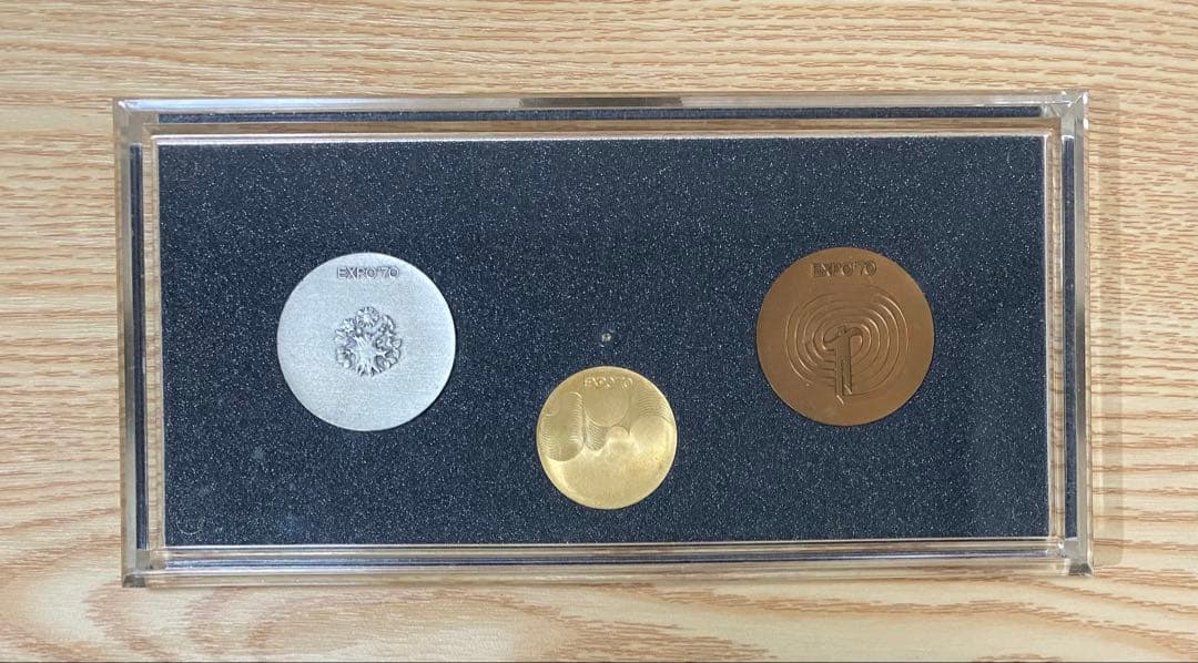 【Konkonkon】日本万国博覧会記念メダルEXPO'70／金・銀・銅