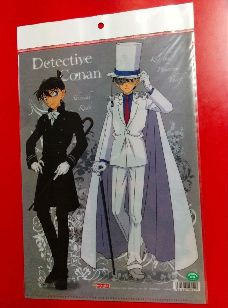 名探偵コナン　キッド　新一　コナン　平次　クリアファイル