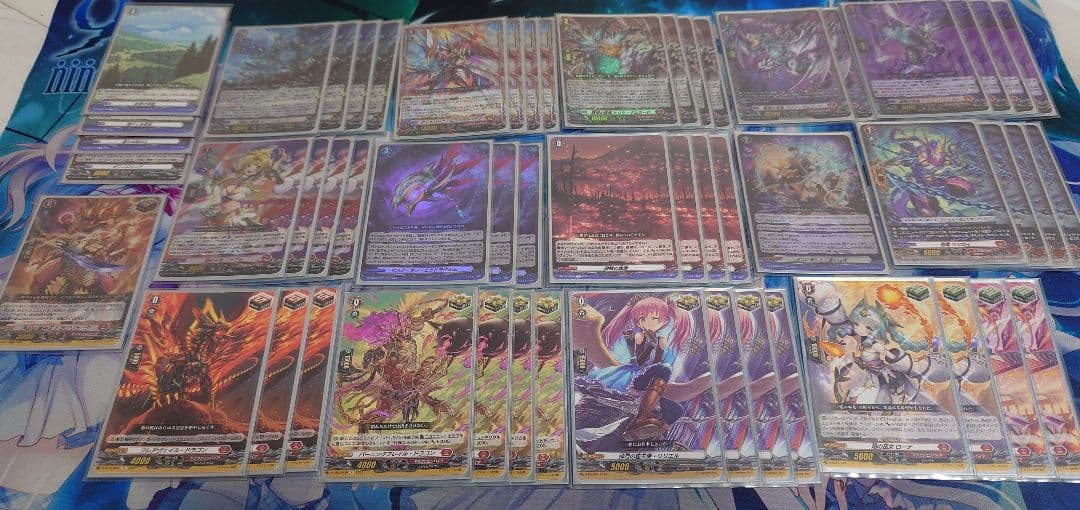 ヴァンガード　ゼフィロギィラ　デッキ　(スリーブ無し)ドラゴンエンパイア