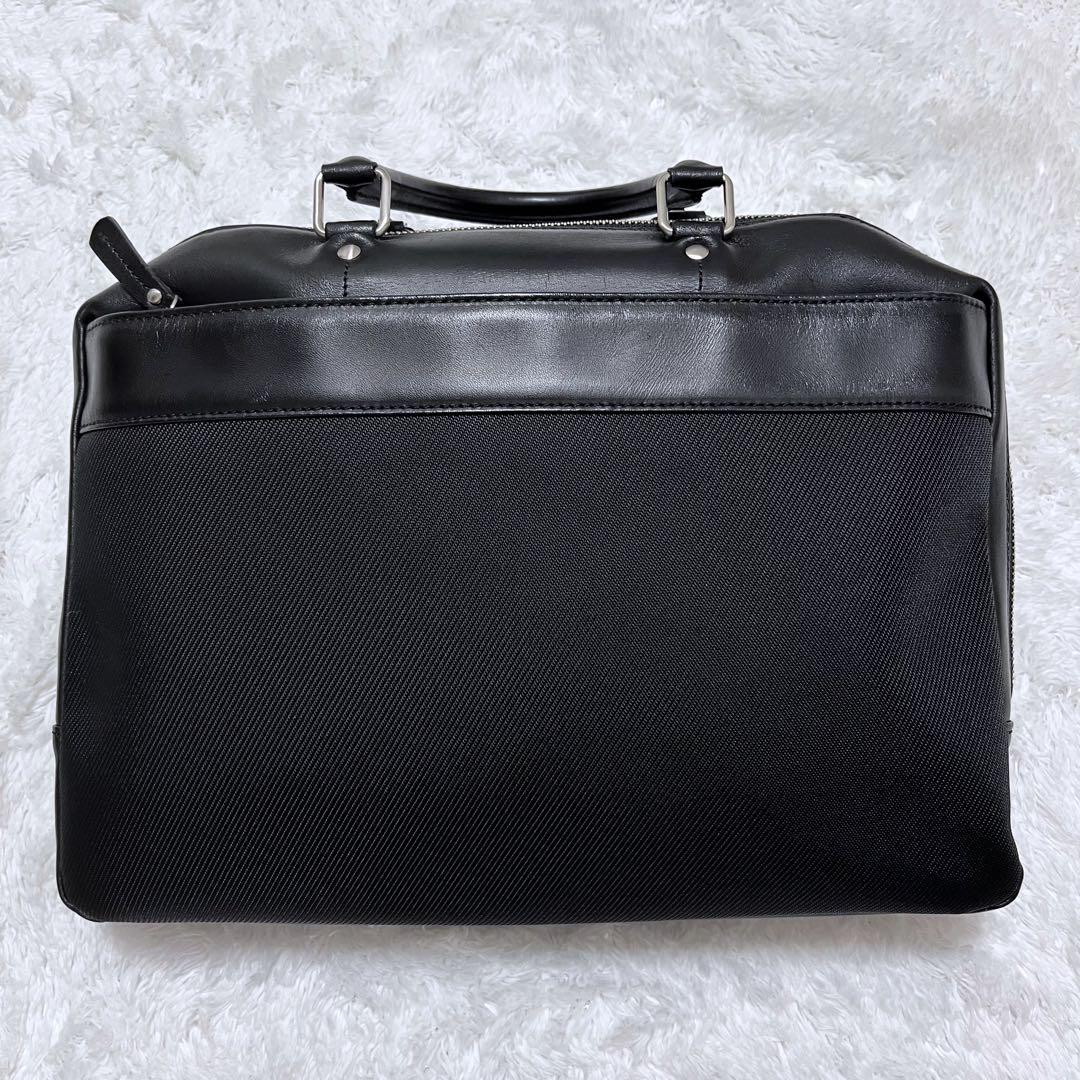 【美品】BURBERRY バーバリー ブリーフケース ビジネス A4 レザー