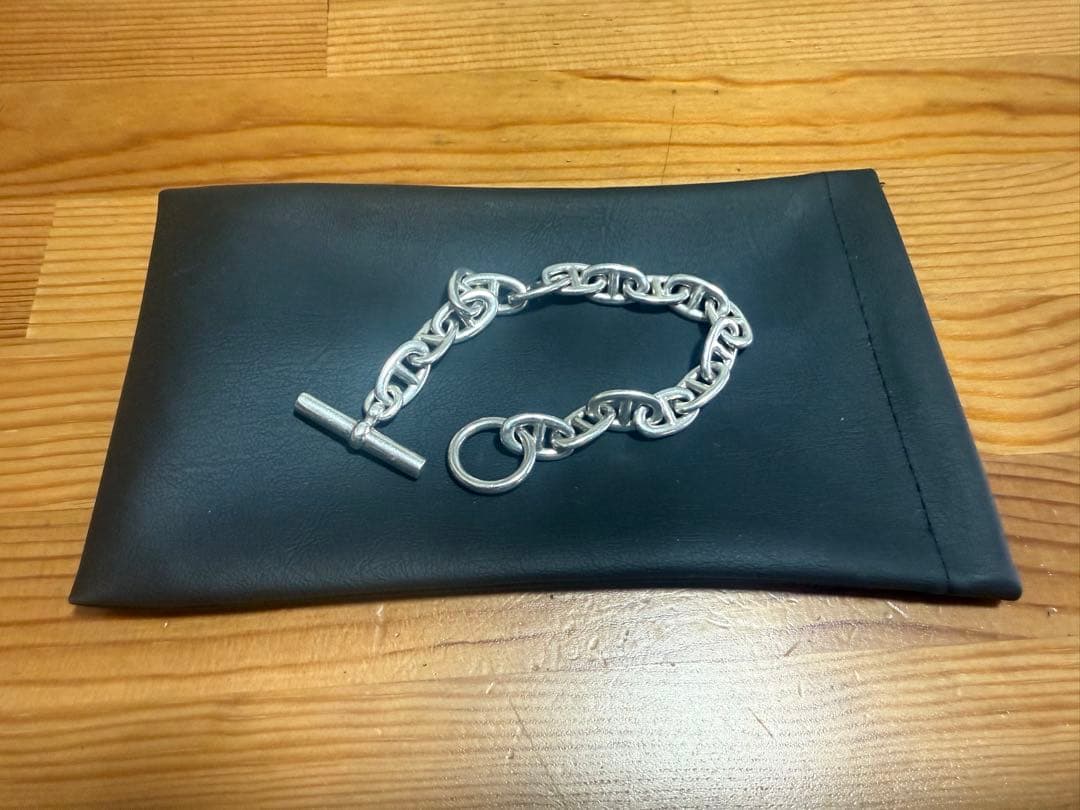 エルメス シェーヌ・ダンクル オマージュ　シルバー ブレスレット❗️SV925製