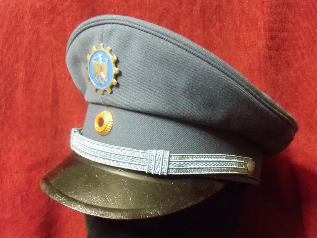 ＢＲＤドイツ連邦共和国＊ＴＨＷ/技術支援機関制帽＊５７ｃｍ（実物）