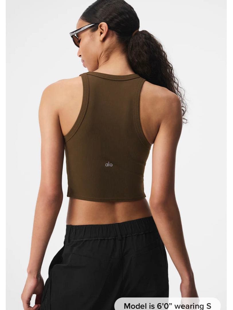 トップス aloyoga Goddess Ribbed Go-To Tank