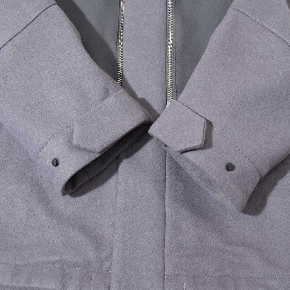 23AW ズッカ zucca 多ポケット ギミック ニットメルトン ブルゾン