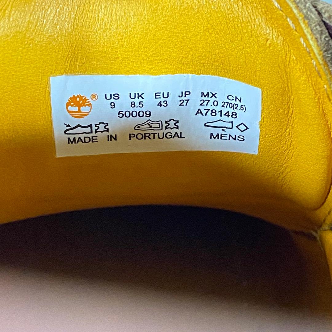 【未使用級】Timberland デッキシューズ 3Eye 27cm モカシン