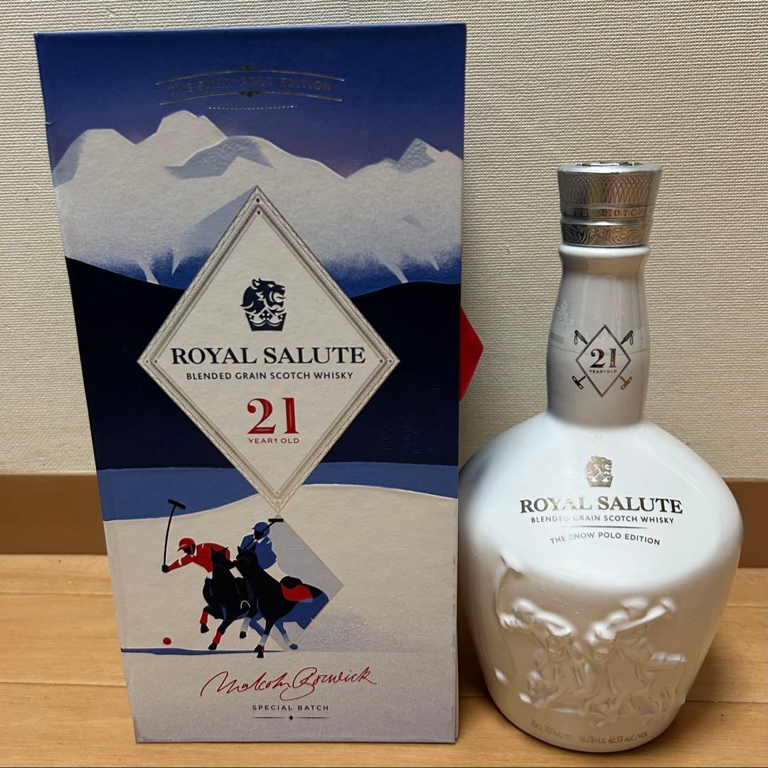 「完売限定品」ロイヤルサルート 21 年 THE  POLO 1本