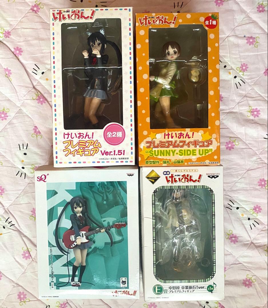 けいおん！　中野梓　フィギュア　セット　まとめ売り