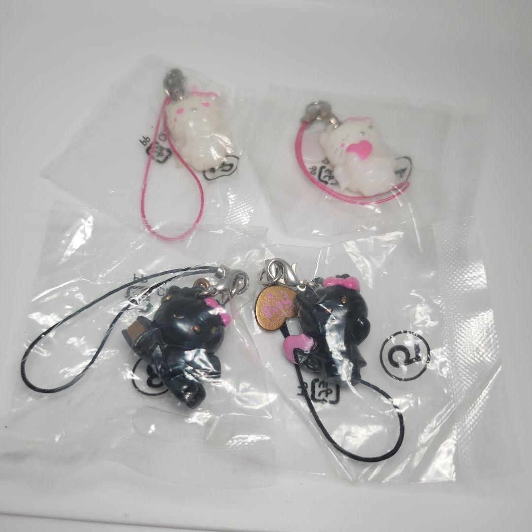 激レア　2007年　キティ　天使　悪魔　未開封　マスコット　セット　4個　レトロ