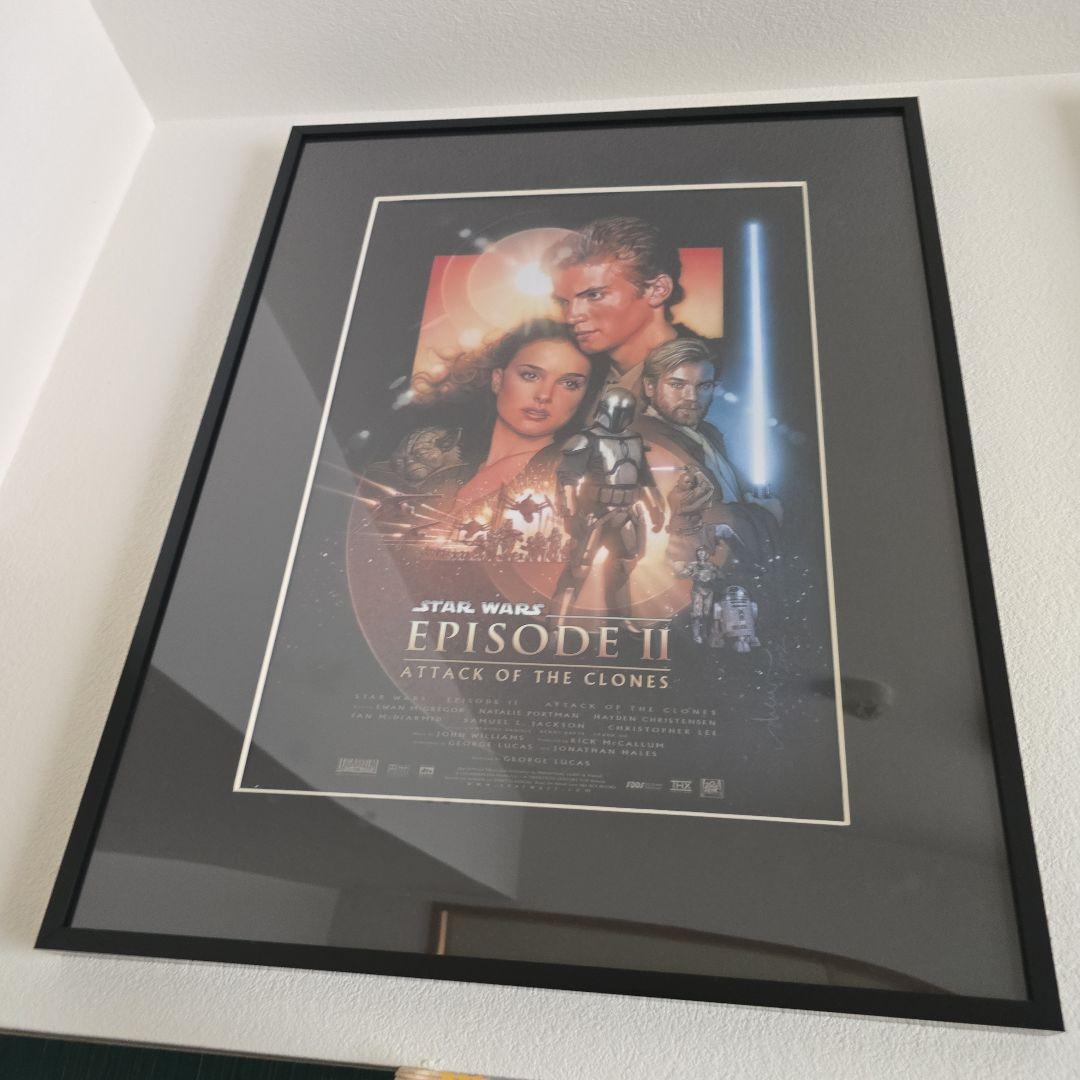 「スター・ウォーズ エピソード2／クローンの攻撃」ポスターフレーム