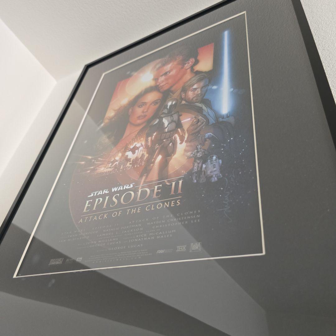 「スター・ウォーズ エピソード2／クローンの攻撃」ポスターフレーム