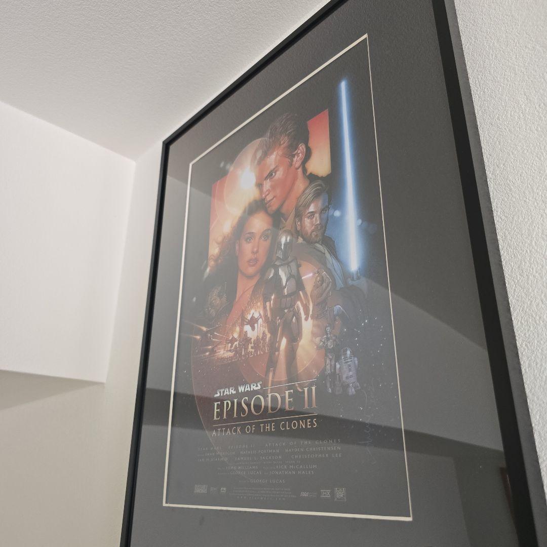 「スター・ウォーズ エピソード2／クローンの攻撃」ポスターフレーム
