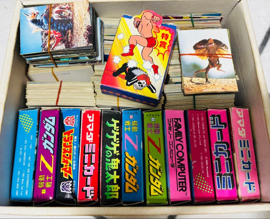 【レトロ✨️】昭和 アニメキャラクター カード めんこ その他