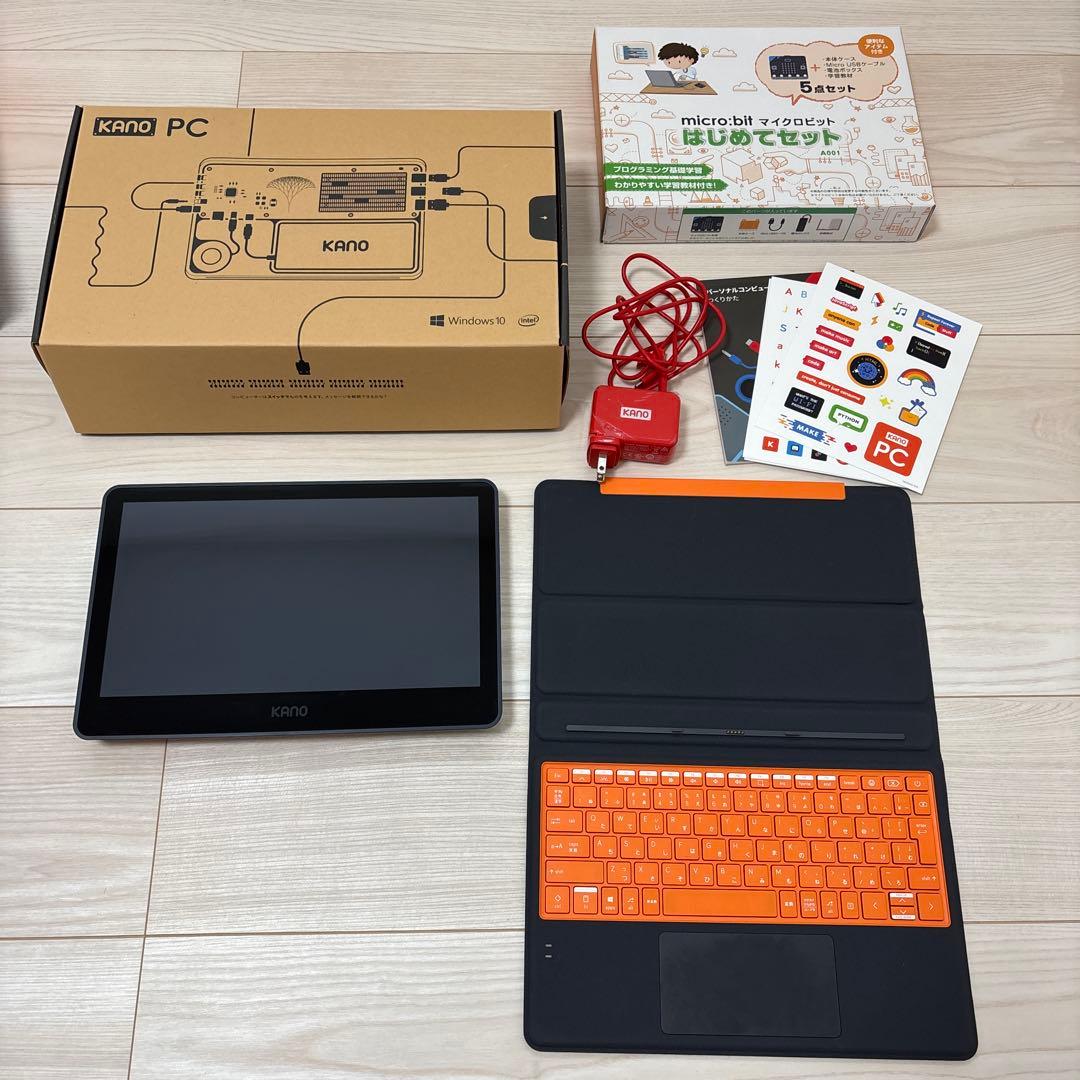 KANO PC タブレット型ノートPC オレンジキーボード
