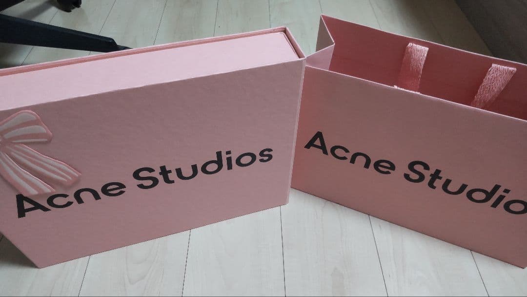Acne studios モヘアチェックスカーフ