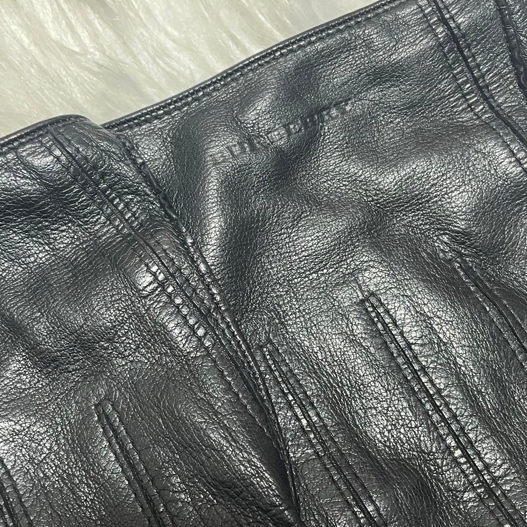 BURBERRY バーバリー レザー グローブ 手袋 8 1/2 サイズ