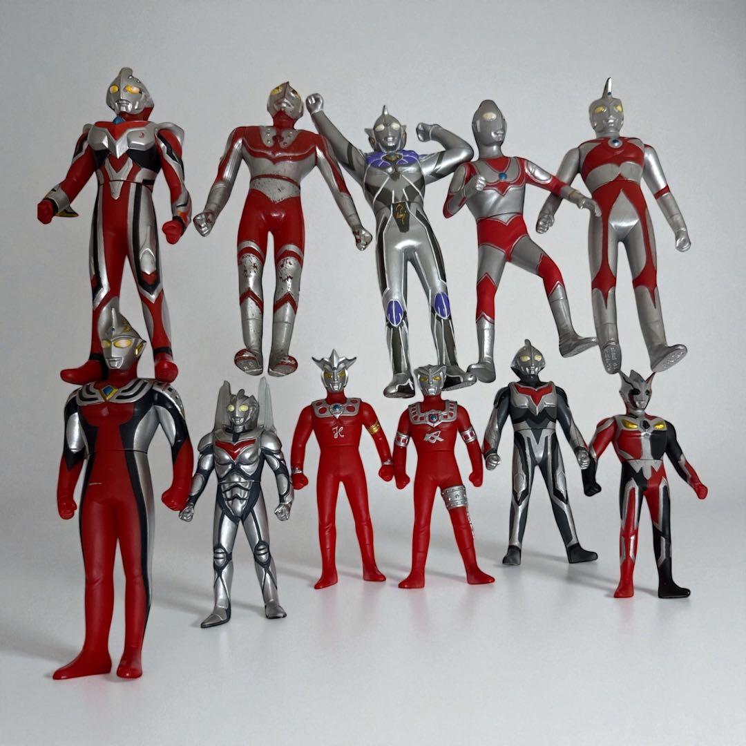 ウルトラマンPVCフィギュア 11体セット
