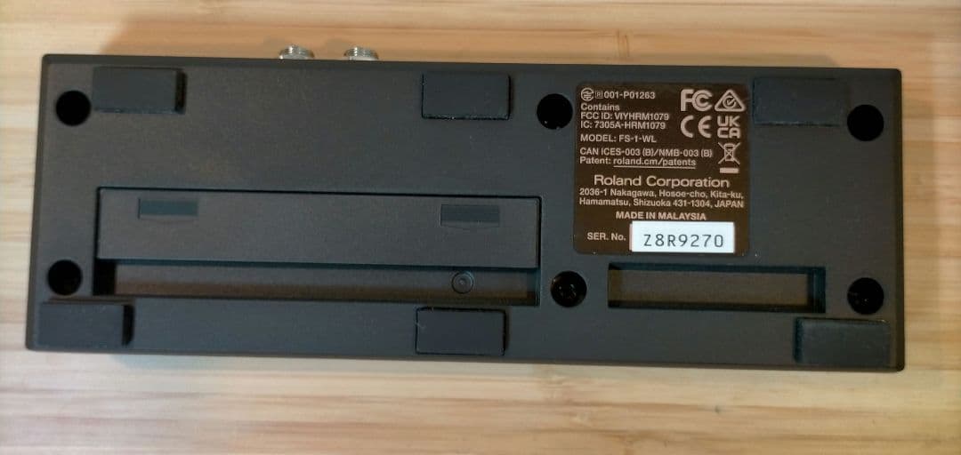 BOSS ワイヤレスフットスイッチ FS-1-WL