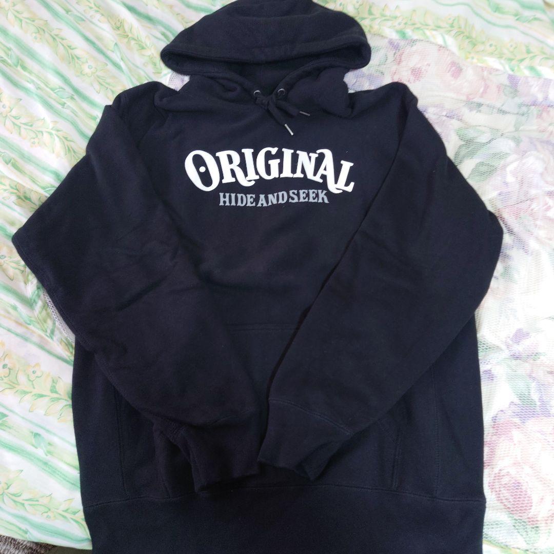 Hide and Seek 　TENDERLOIN　黒 パーカー Lサイズ