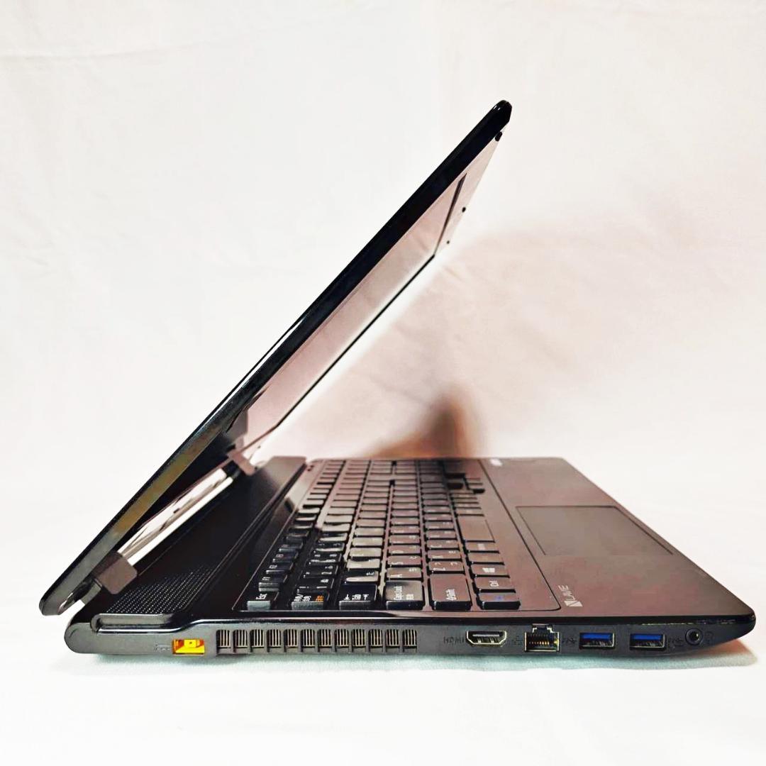 【美品】新品SSD256G・メモリ8Gで爆速！★設定済 Lavieノートパソコン