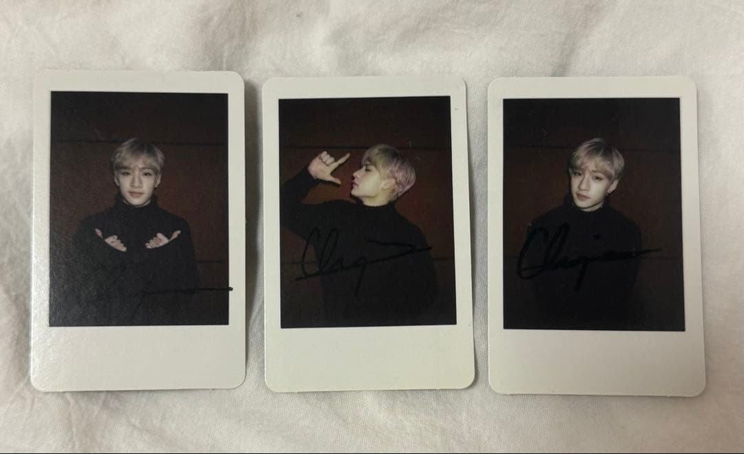 straykids スキズ ポラロイドトレカ サイン バンチャン