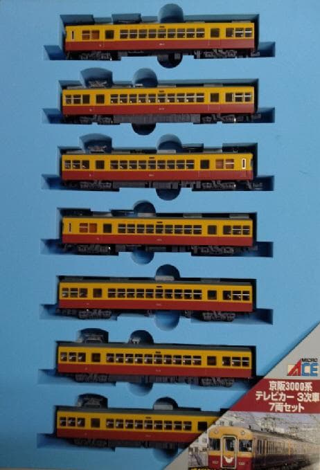 京阪３０００系テレビカー３次車７両セット