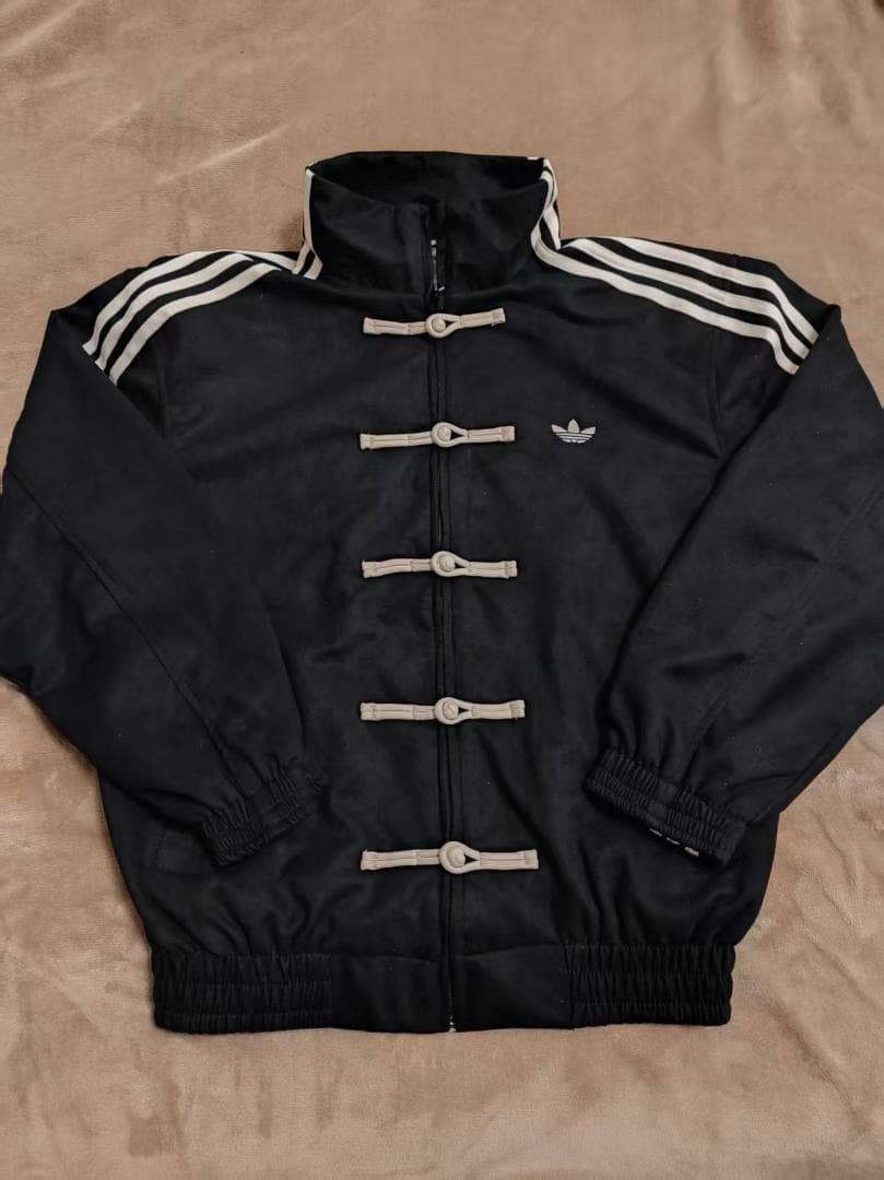 Adidas アディダス 中国限定 蛇年チャイナトラックジャケット ブラック M
