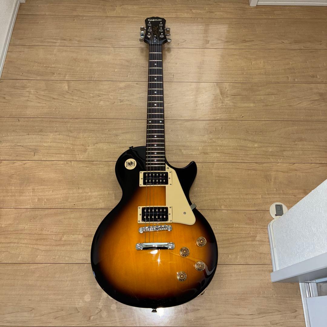 安い　Epiphone Les Paul 100 エピフォン新ロゴ　いい音