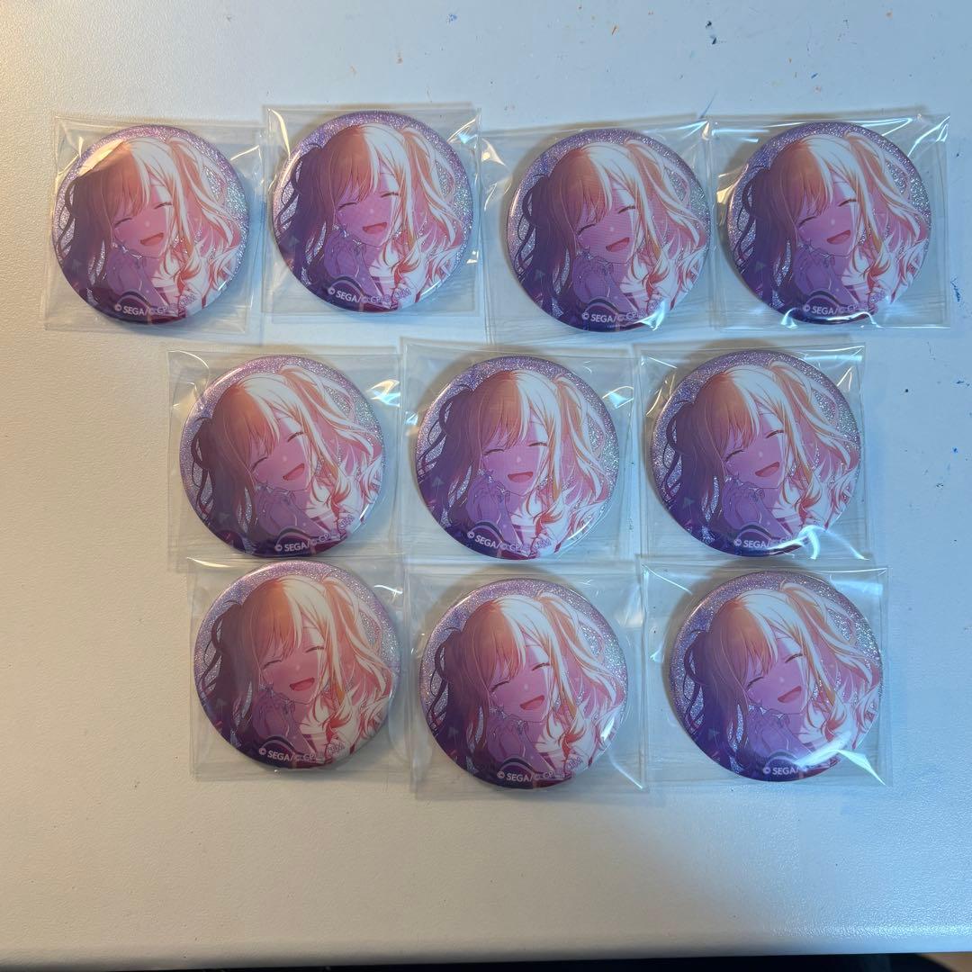 プロセカ グリッター缶バッジ 43C 10点 天馬咲希