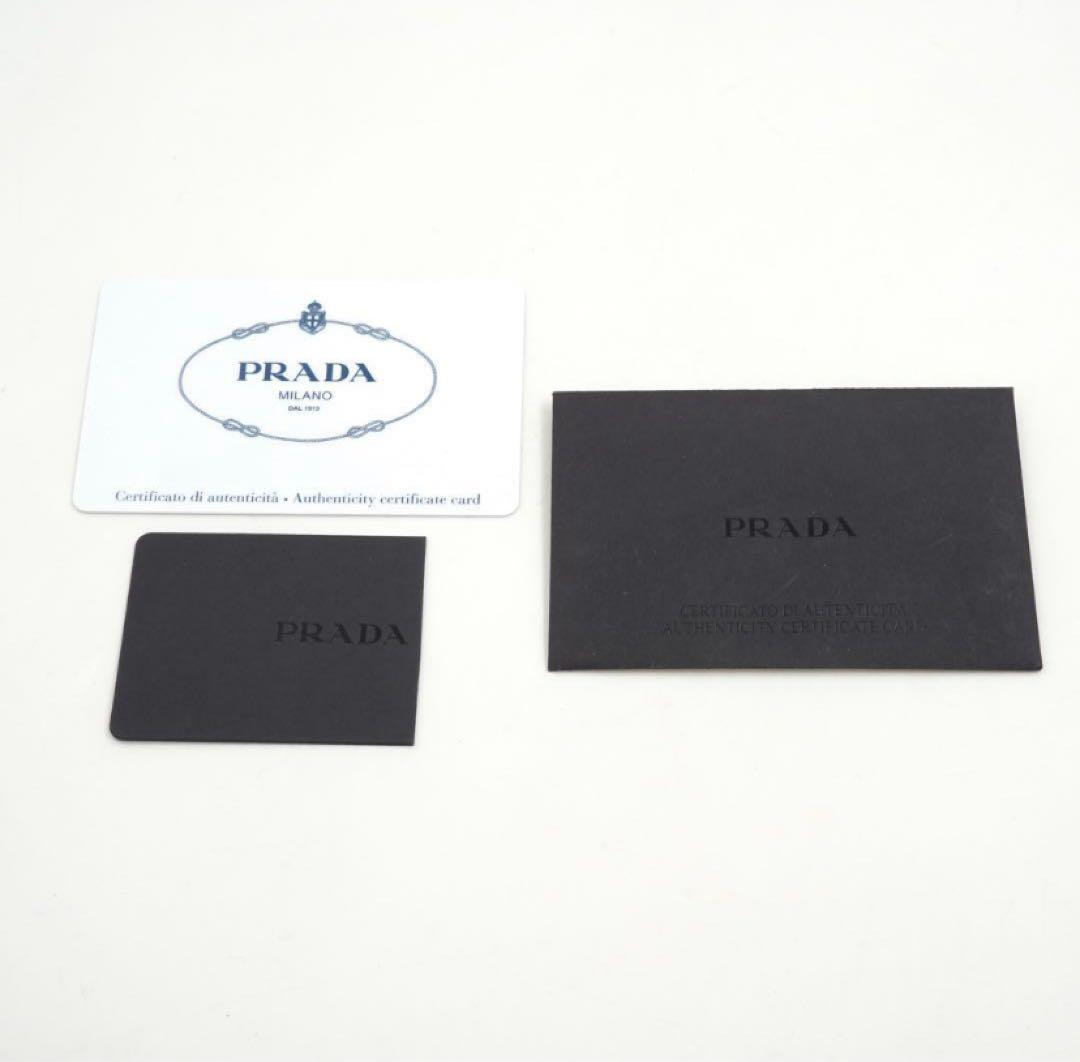 ✨新品未使用・箱保証書付き✨　PRADA ミニ財布　サフィアーノ L字ファスナー
