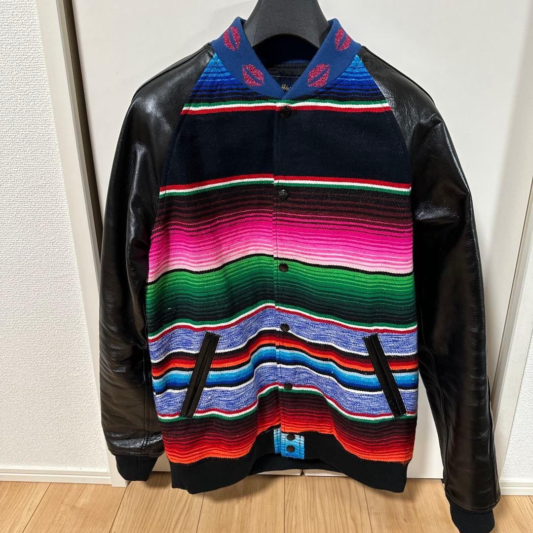 Marbles マーブルズ　メキシカンラグ　スタジャン　【4回着用】