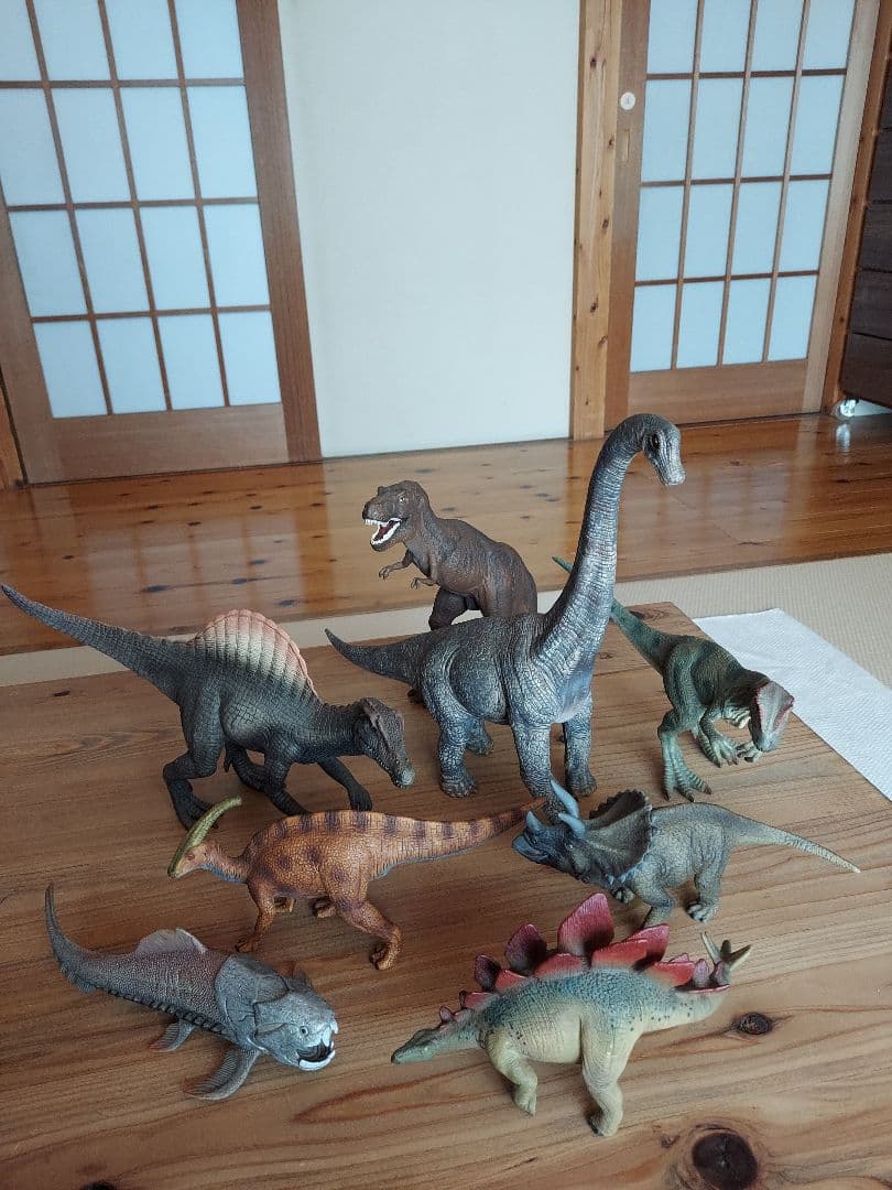 シュライヒ　フィギュア　恐竜シリーズ　8点まとめ売り
