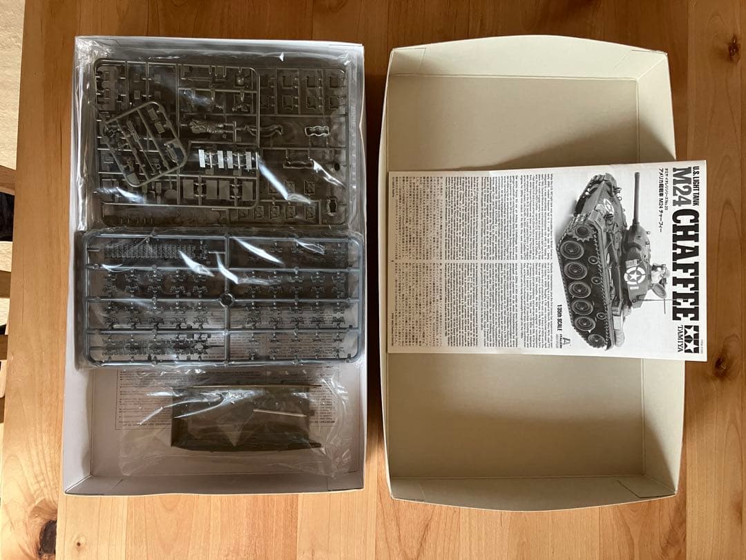 タミヤ　1/35スケール　M 24チャーフィー