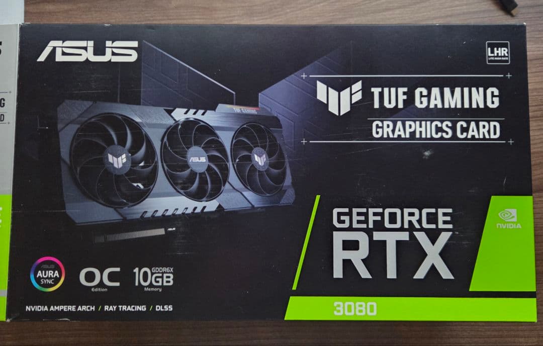 グラフィックボード・グラボ・ビデオカード ASUS TUF Gaming GeForce RTX 3080 10GB