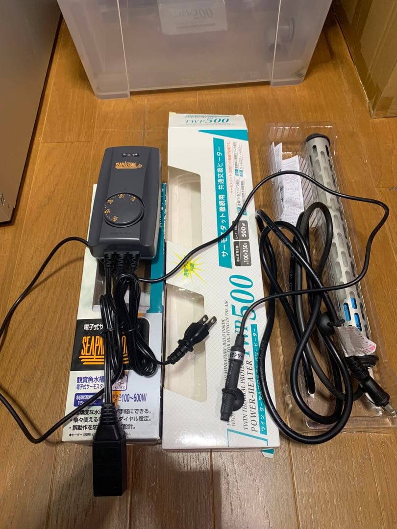 ヒーター&サーモ　ニッソー　シーパレックス600 エヴァリス500W