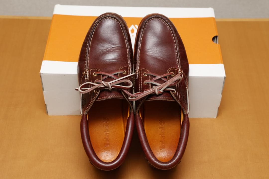 ティンバーランド　スリーアイ(3eye)　クラシックラグ　バーガンディ