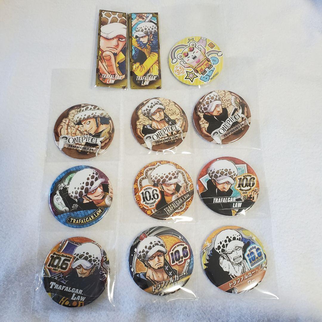 ONEPIECE ワンピース トラファルガー・ロー 缶バッジ
