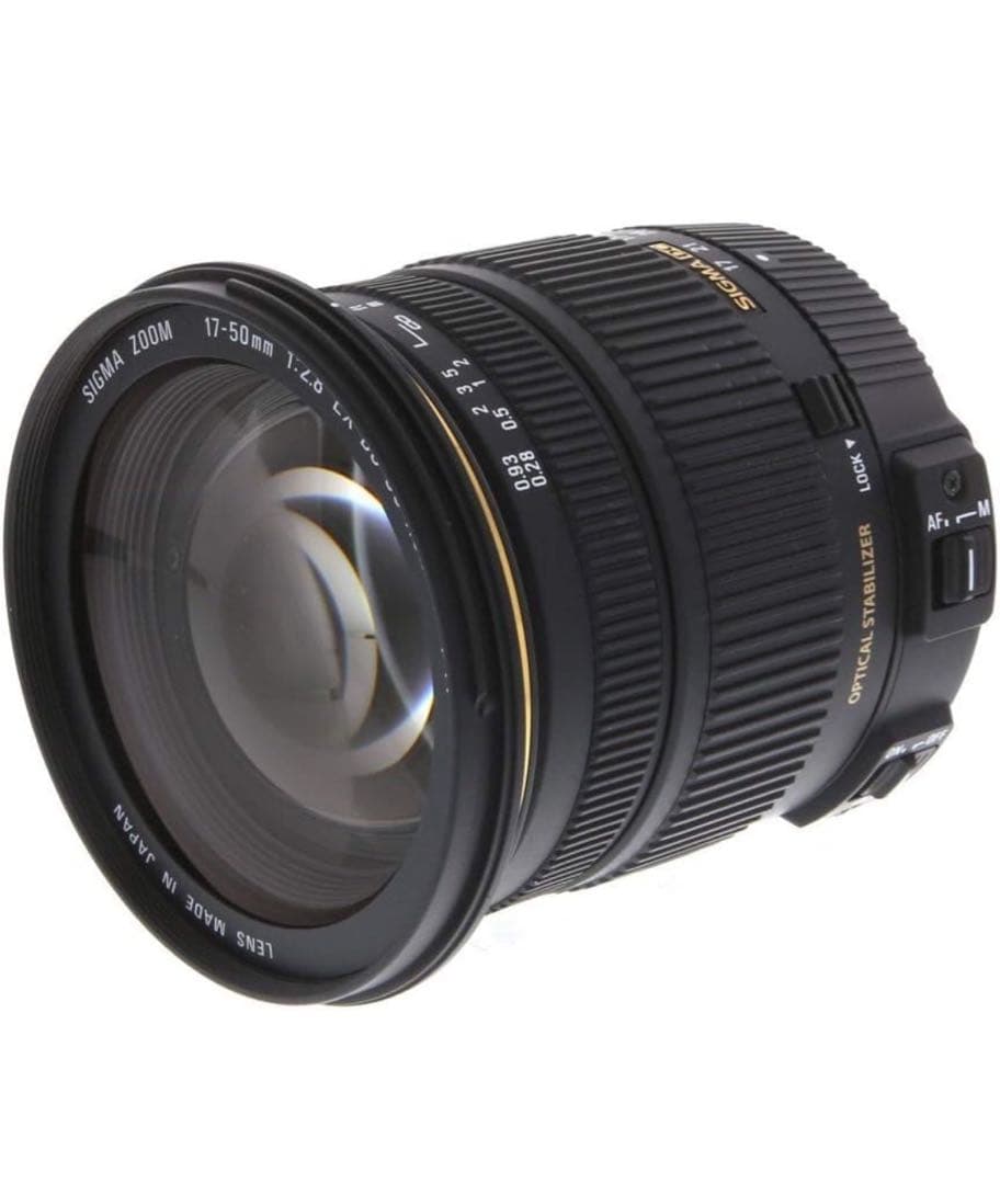 【美品】SIGMA 17-50mm F2.8 EX DC OS HSM （EF）