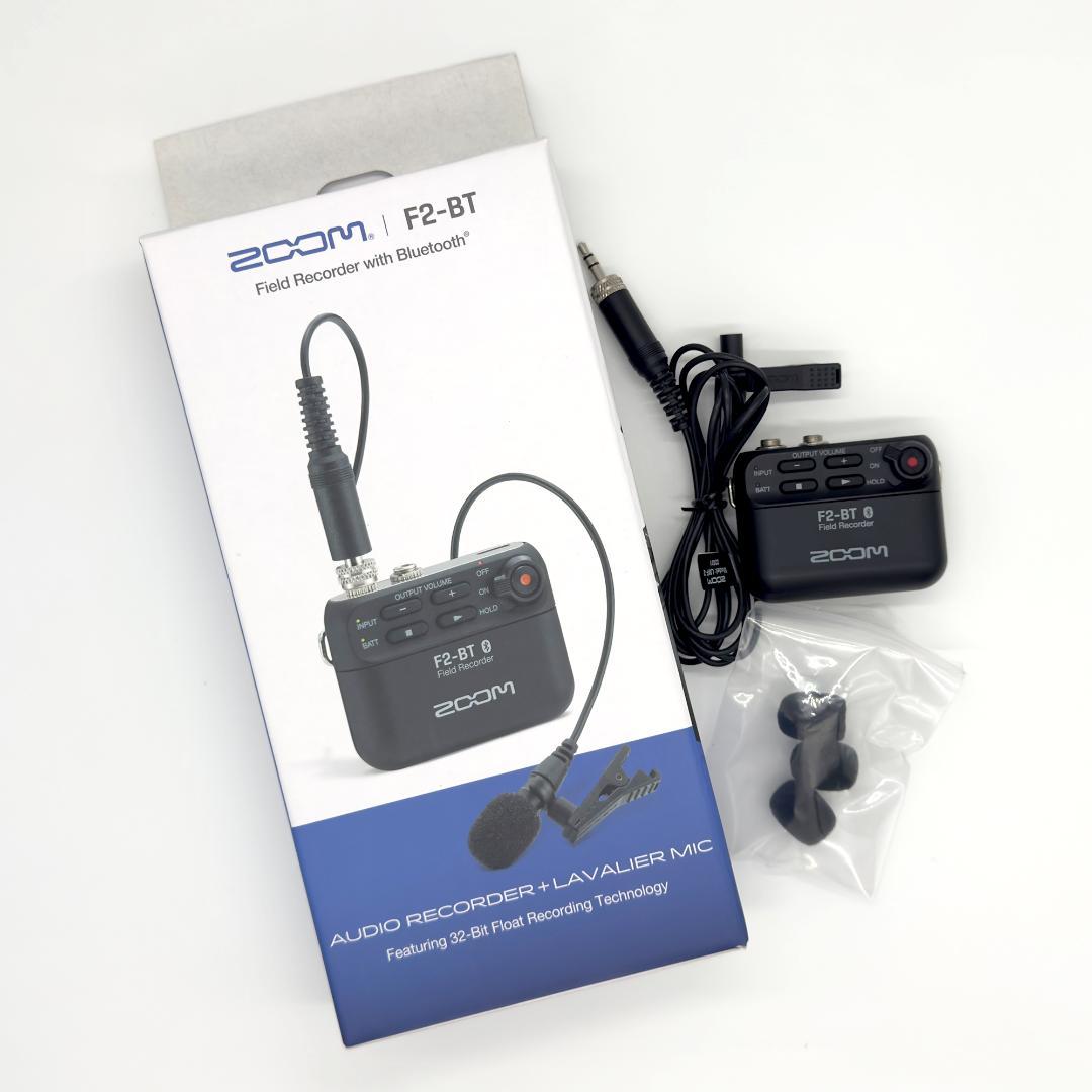 ZOOM F2-BT 32bitフロート録音対応 ラベリアマイク付属【01】