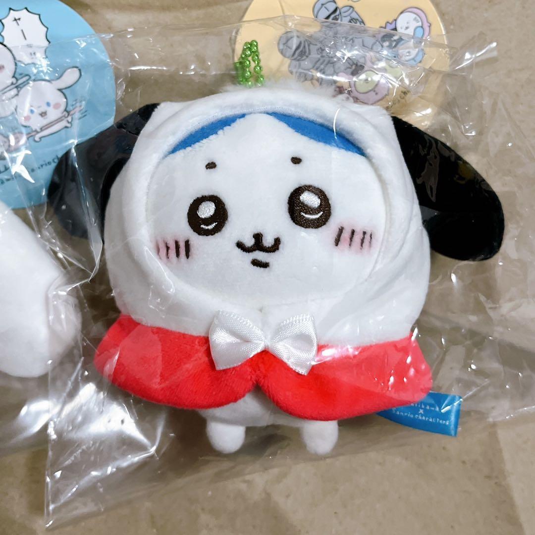 ちいかわ×サンリオキャラクターズ ぷちミニマスコットフードマスコット 7種セット