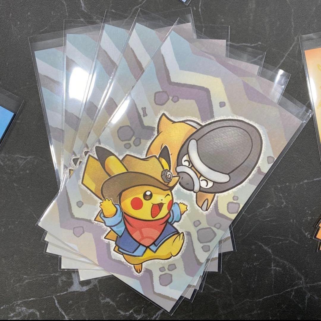 【 限定 】 ポケモン化石博物館 ポストカード 6枚組×5セット（合計30枚）