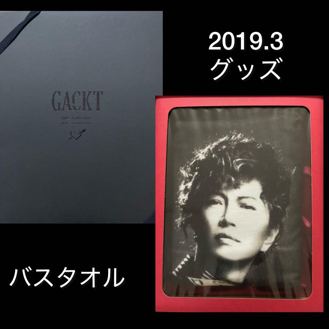 GACKT バスタオル 2019年3月