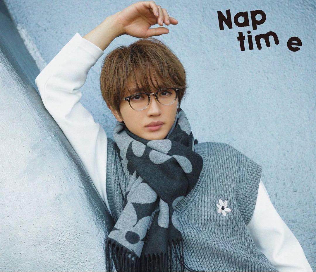 Nissy 西島隆弘　ナップタイム　naptime. ニットベスト