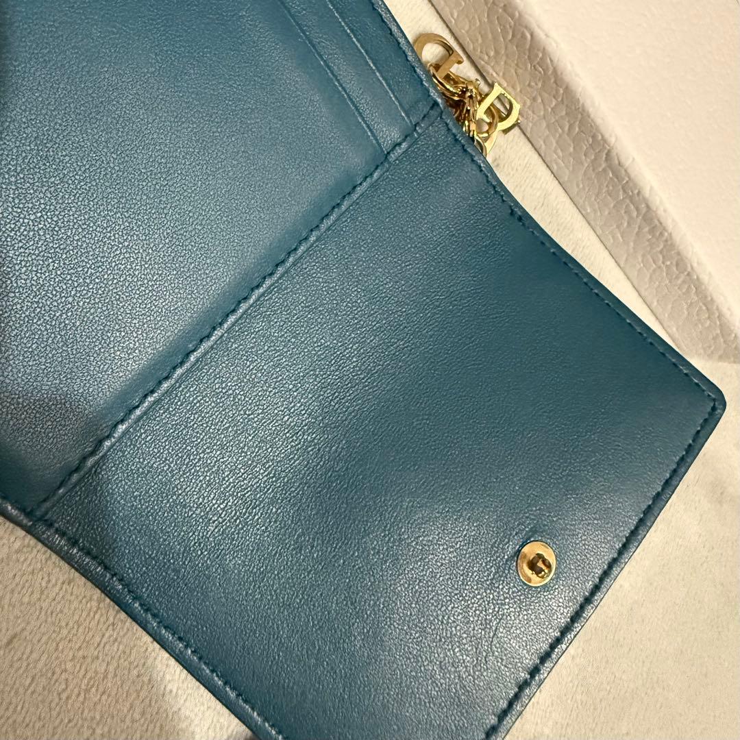 Dior ディオール レザー 三つ折り 財布 ウォレット