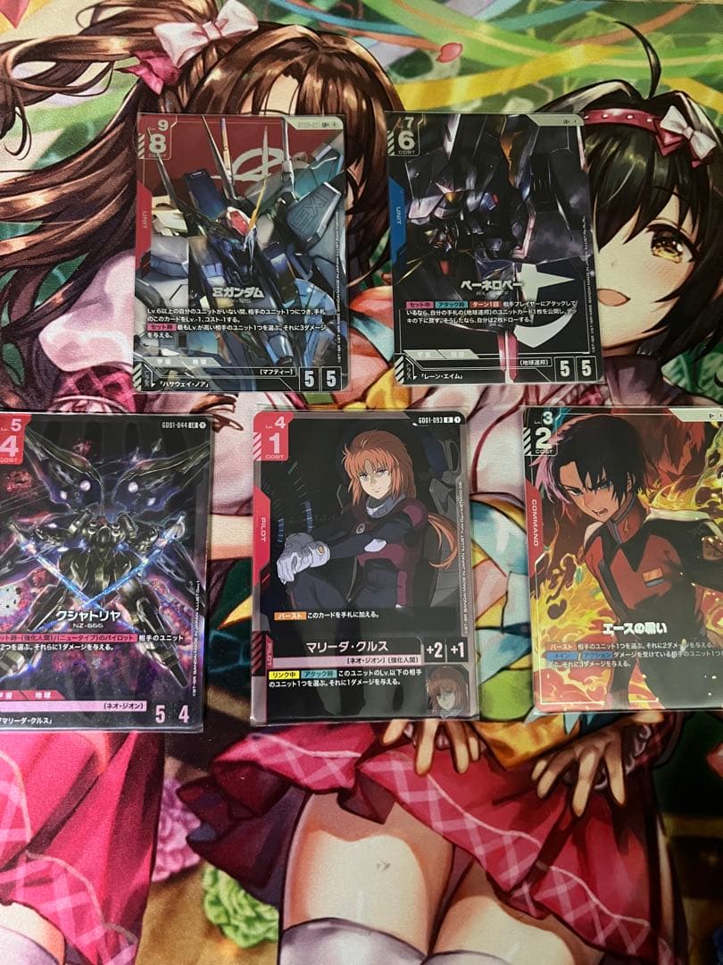 ガンダムカード　ペーネロペー、クスィー LR+ その他