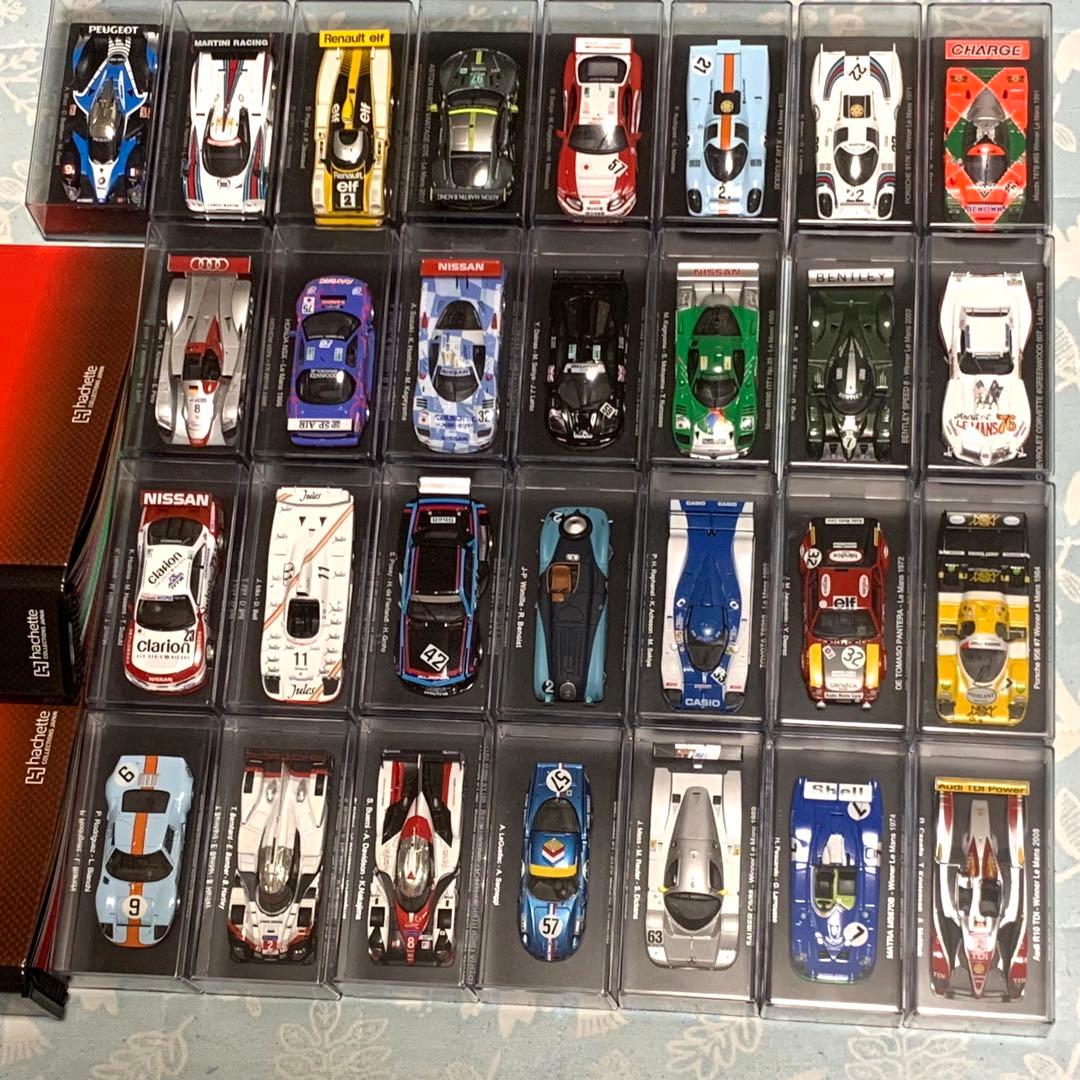 Hachette ル・マン24レースカーコレクションミニカー29台　1/43