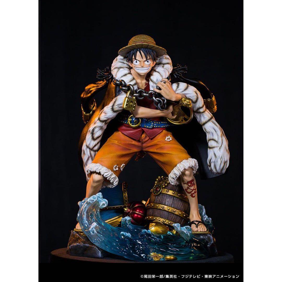 ONE PIECEワンピースログコレクション 大型スタチュー ルフィ フィギュア