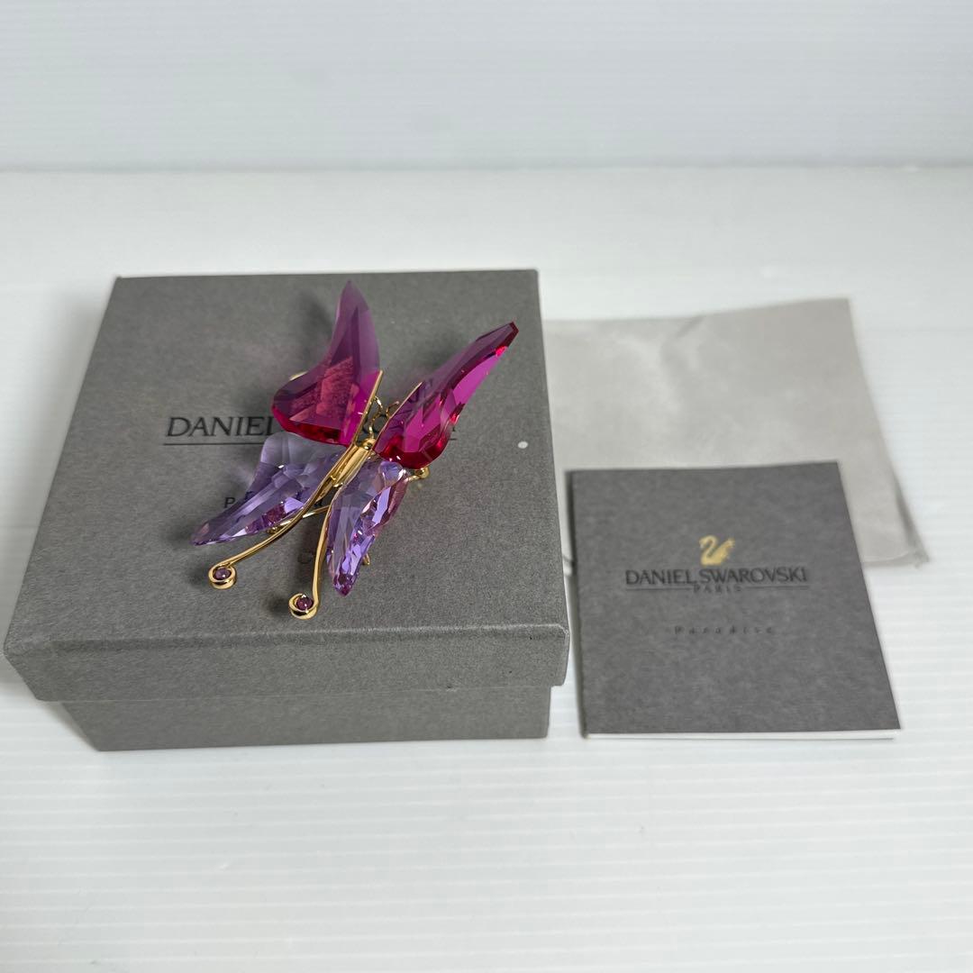 レア！スワロフスキー ブローチ 蝶 バタフライ 2004年 廃盤 シルバー925