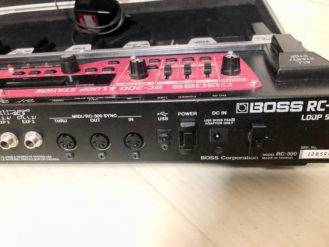 BOSS RC-300 ルーパー loop station ケース付き