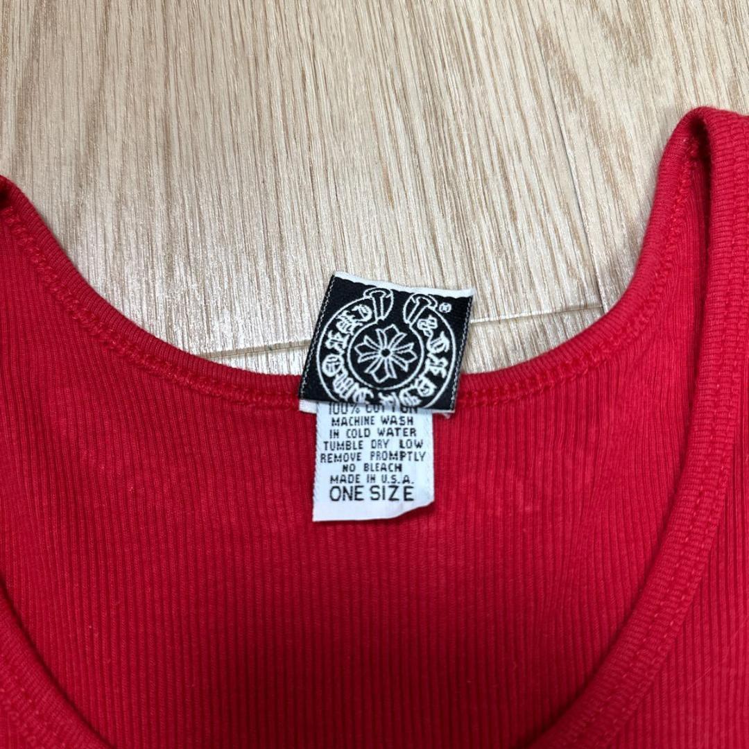 クロムハーツ × 氷室京介 15th タンクトップ フリーサイズ レディース